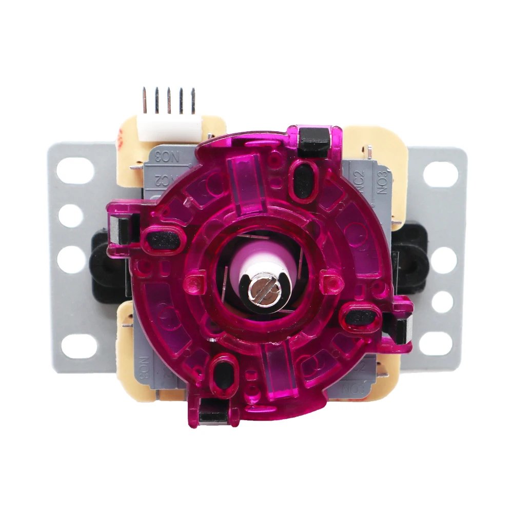 New Arcade Crystal Joystick 5pin 4/8 Way with Sanwa Crystal Ball Head Stick Gaming Controller Joystick Gate for Arcade Machines
