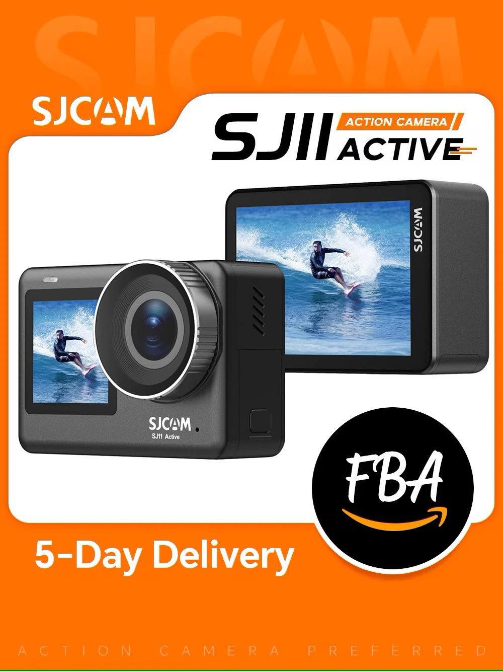 SJCAM SJ11 Active Action Camera 4K 30fps 2.3 Inch Touch Screen 5G WiFi Active HDR Video Action Cam Waterproof Sport Camera