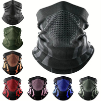 New Face Bandana Mask Cover Neck Warmer Bicycle Cycling Scarf Hiking Breathable Mask Winter Outdoor Windproof Thickened Mask Bib