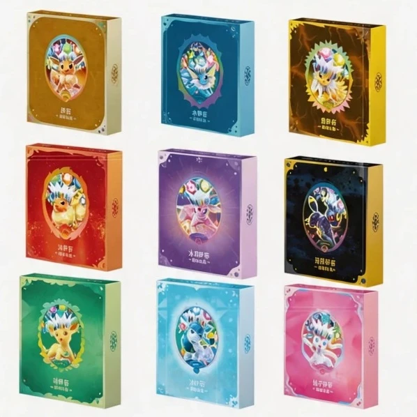 

Pokemon TCG SV9 5c Eevee Set Box Terastal Festival Ex Official Simplified Chinese Scarlet & Violet Gift Collection Set Gift