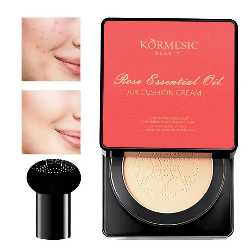 Air Cushion CC Cream Air Cushion BB Cream Mushroom Cushion Moisturizing Hydrating Covering Blemishes For Wedding Party Great