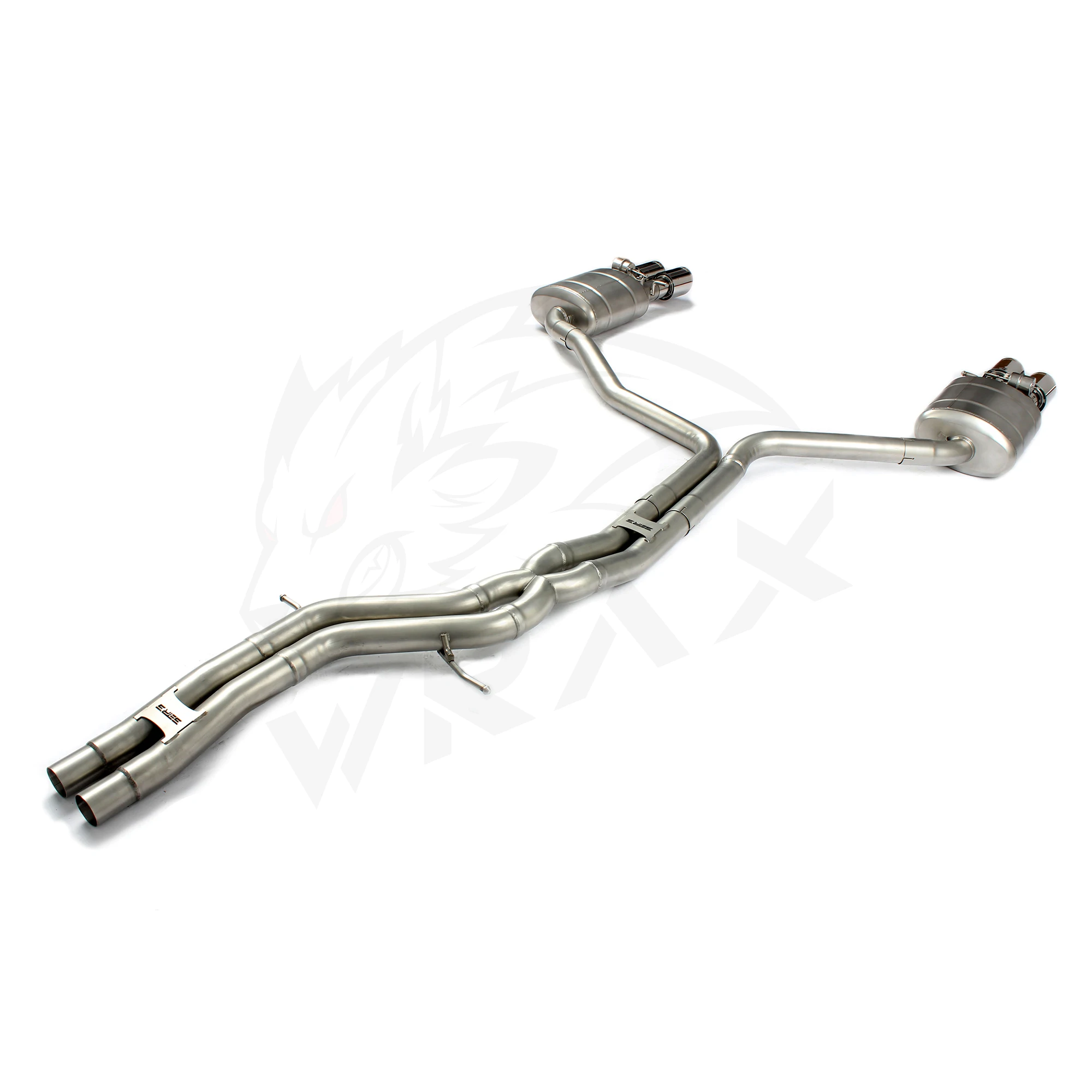 WRAX SS304 (dla AUDI A6 / A7 3.0t z układem wydechowym sterowanym zaworami) Akcesoria samochodowe Bezpośredni zamiennik rury wydechowej Catback