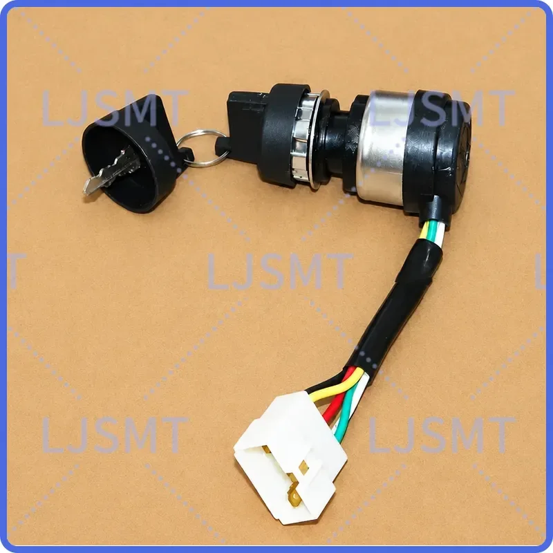 5 Wire Start Switch for Yanmar L100 L90 KAMA KIPOR 178F 186F 186FA 5KW Generator 6.5KW Diesel Engine 3KW Tiller Door Lock