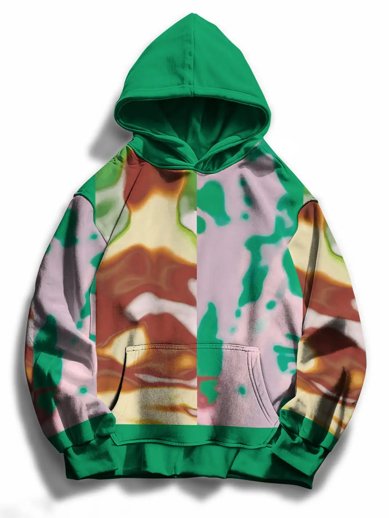 

Digital camouflage 3D printing jungle camouflage hoodie men's sweatshirt loose casual outdoor sports long-sleeved street hoodie