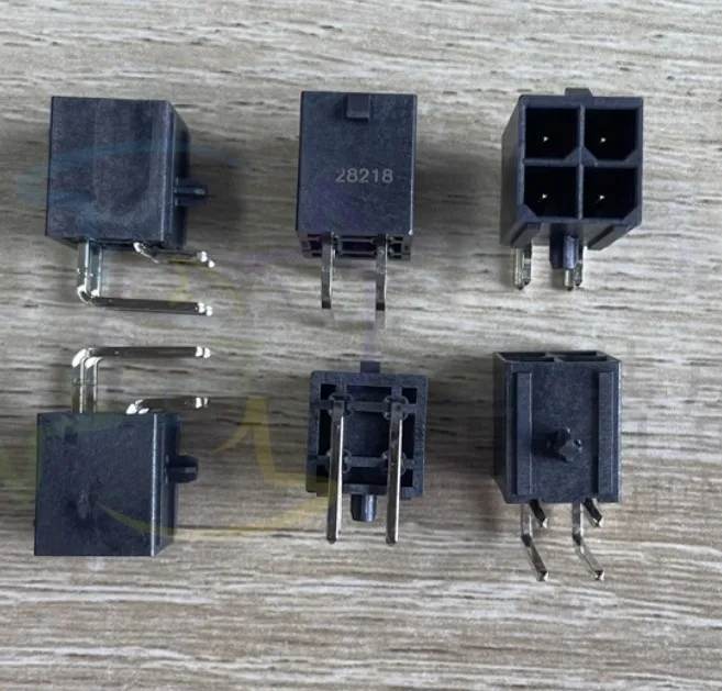 5pcs Connector 76825-0004 768250004 5.7mm pitch 4P curved pins New original equipment