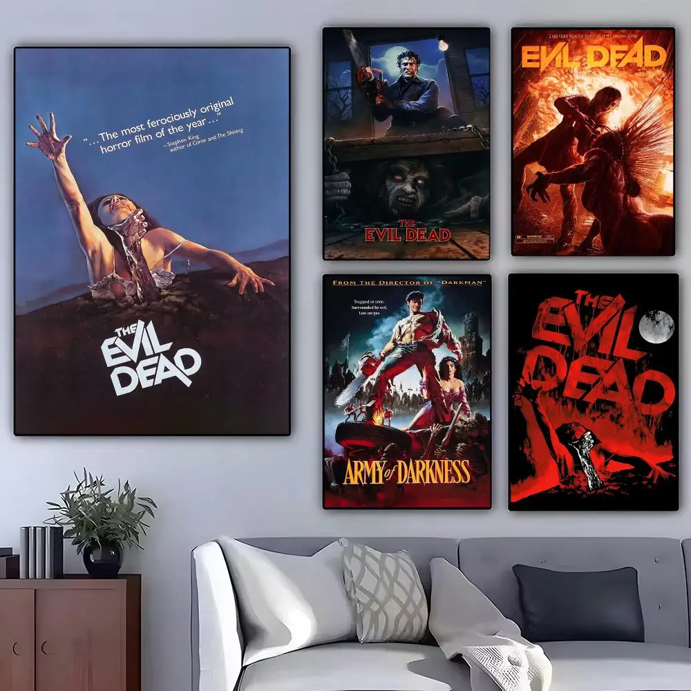 The Evil Dead Painting Calligraphy Exhibition poster photo oil painting canvas synthetic fiber for living dining room
