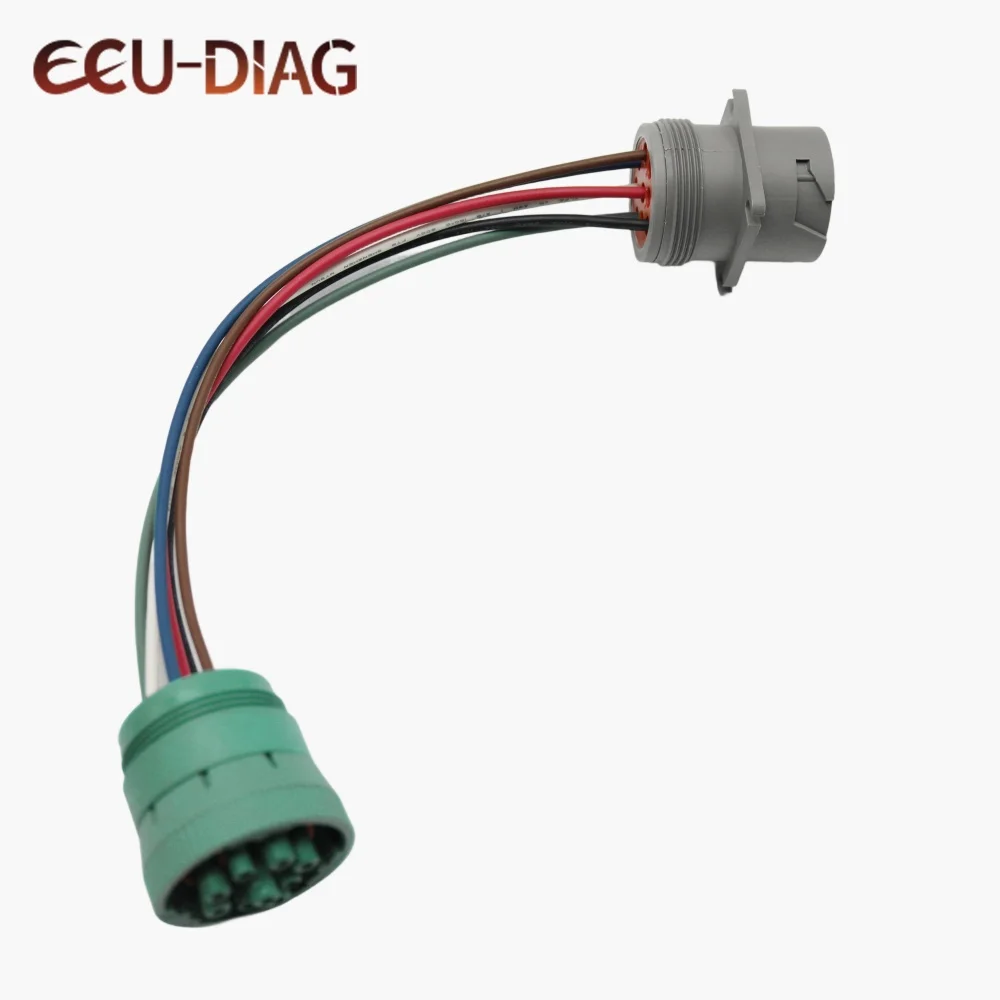 كابل تشخيص تمديد 9 دبوس لأداة تشخيص حفارة محول Cat ET3 #2