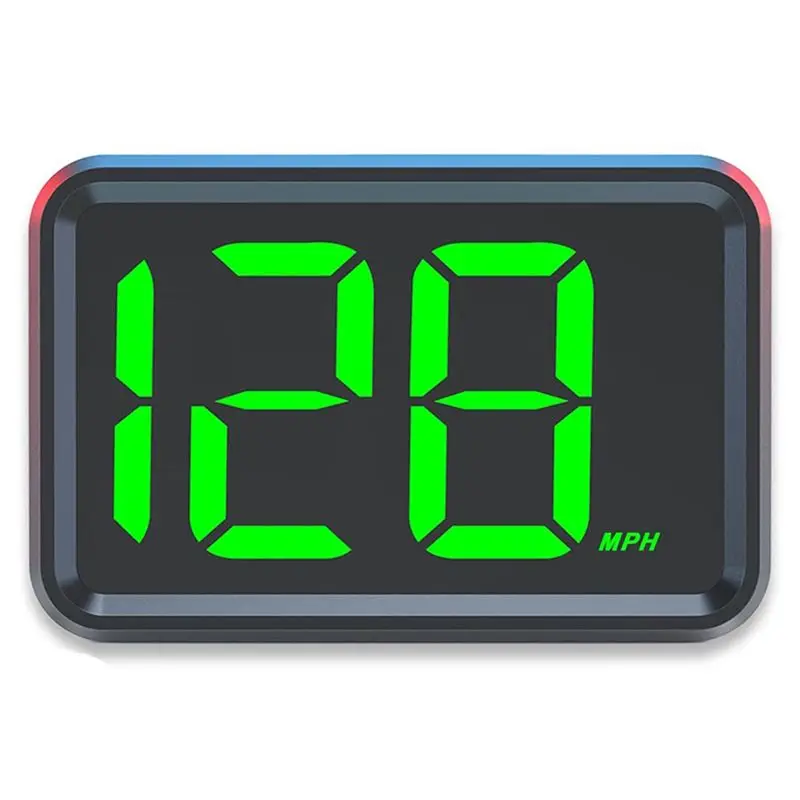Better-2X GPS Speedometer For Car Universal MPH Speedometer USB Connect Digital Speed Display Heads Up