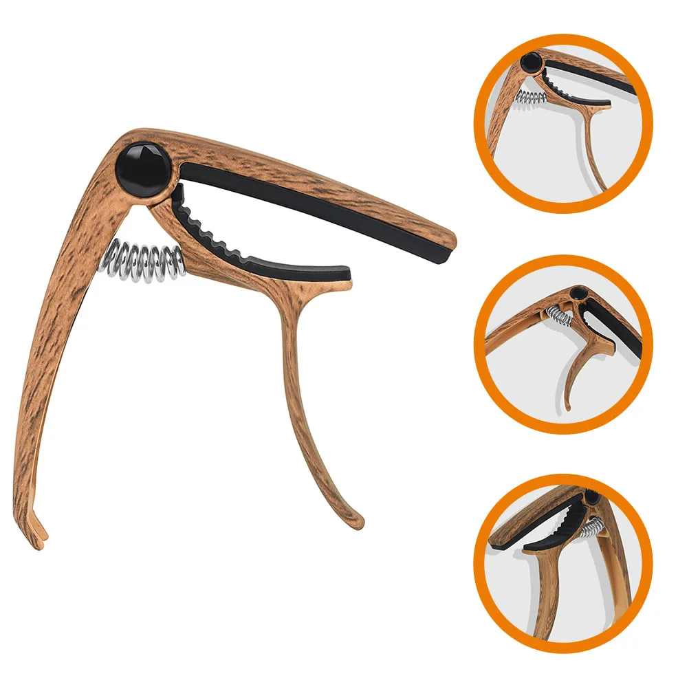 

Aluminum Alloy Guitar Capo For Acoustic Electric Ukulele Tuner Accessory Clamp Classical Folk Instruments Parts