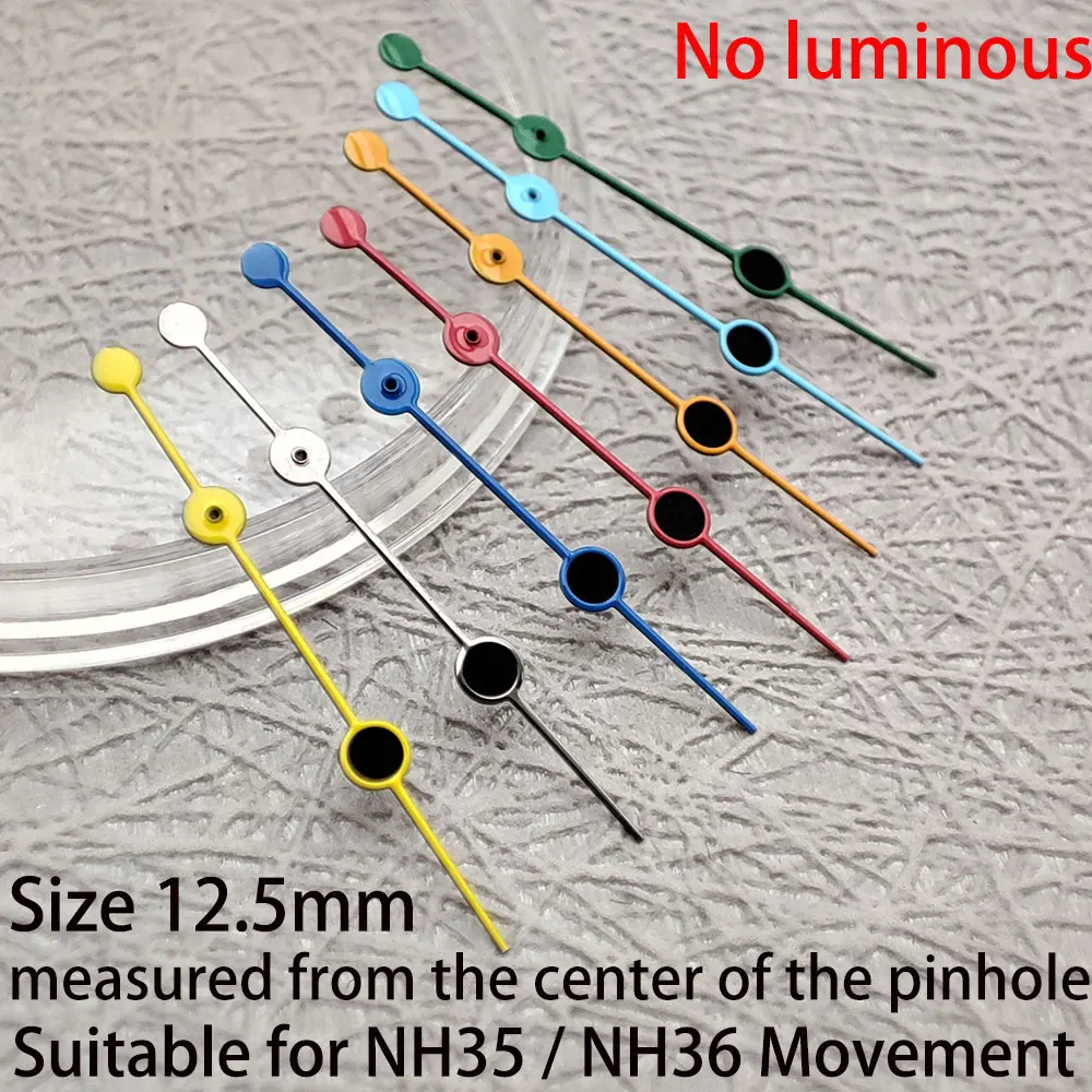 Nh35ハンドウォッチモディックポインター、ムーブメント交換、nh35、nh36、m10に適しています