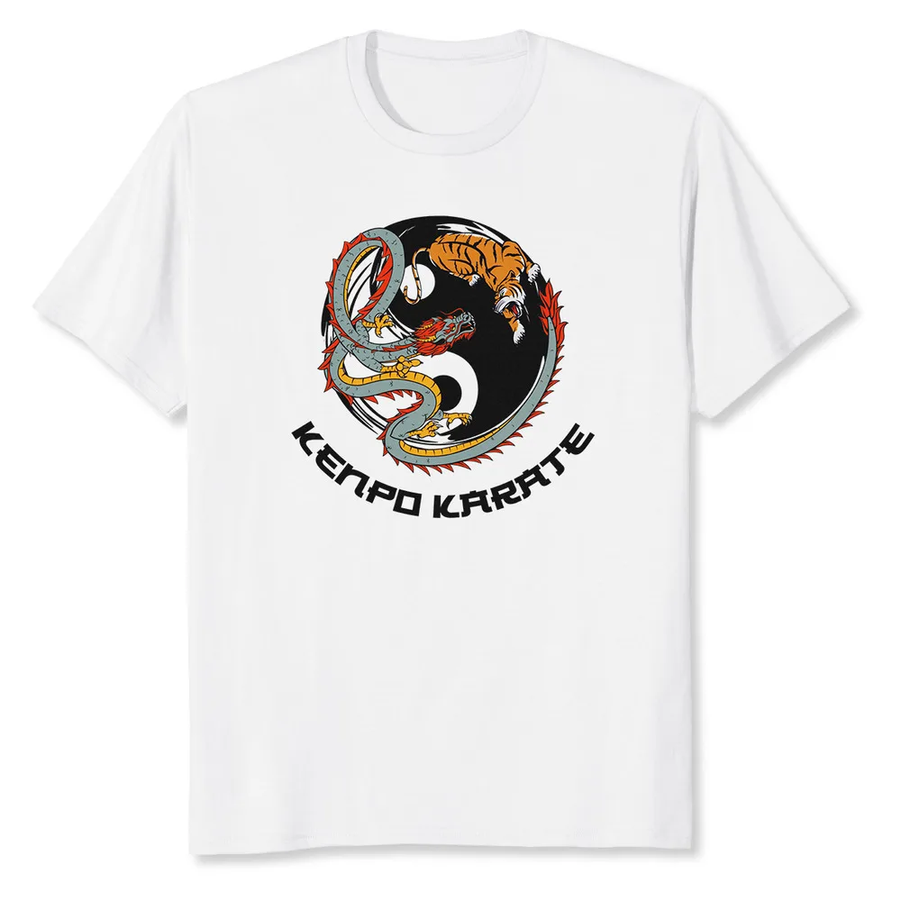 Self Defence Kenpo Karate Martial Arts T-Shirt For Men Women Summer Tees Cotton Luxury Brand Vintage Oversized