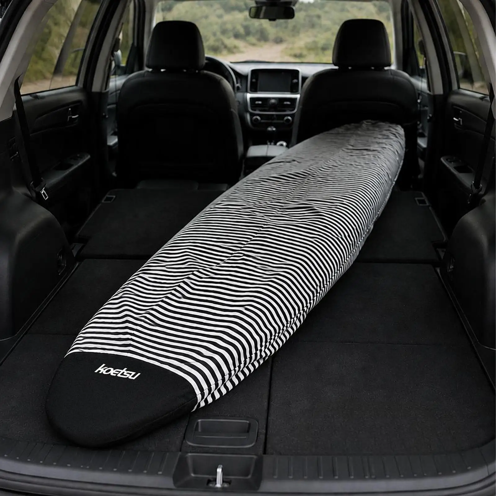 Surfboard Sock Cover Polyester Dust Cover Water Sports Accessory Surfboard Storage Bag for SUP Kayak Simple Fold and Carry