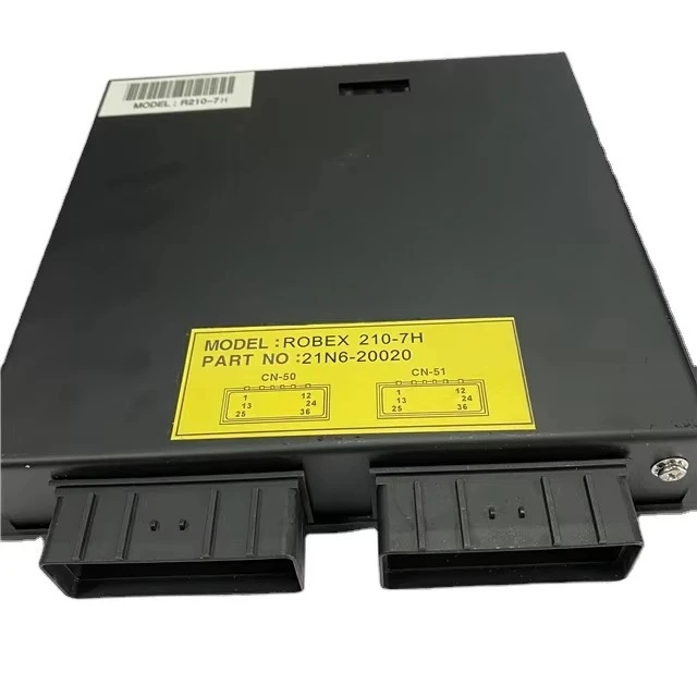 Excavator programmable CPU controller 21N6-20020 is suitable for R210LC-7 and R220-7 control unit parts.