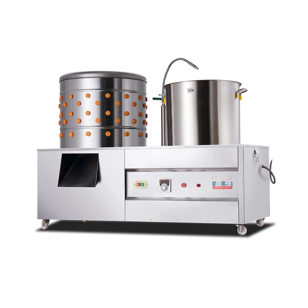 2025อุปกรณ์ถอนขนไก่เครื่องถอนหม้อต้มไก่อัตโนมัติ