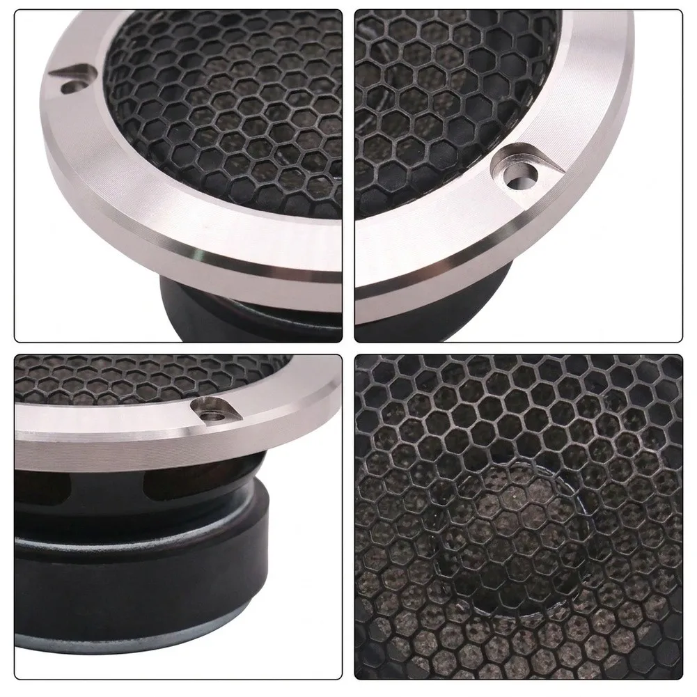 2pcs Metal Midrange Speaker 9x6x4cm High Definition Sound For Car Audio System Upgrade Music Accessories