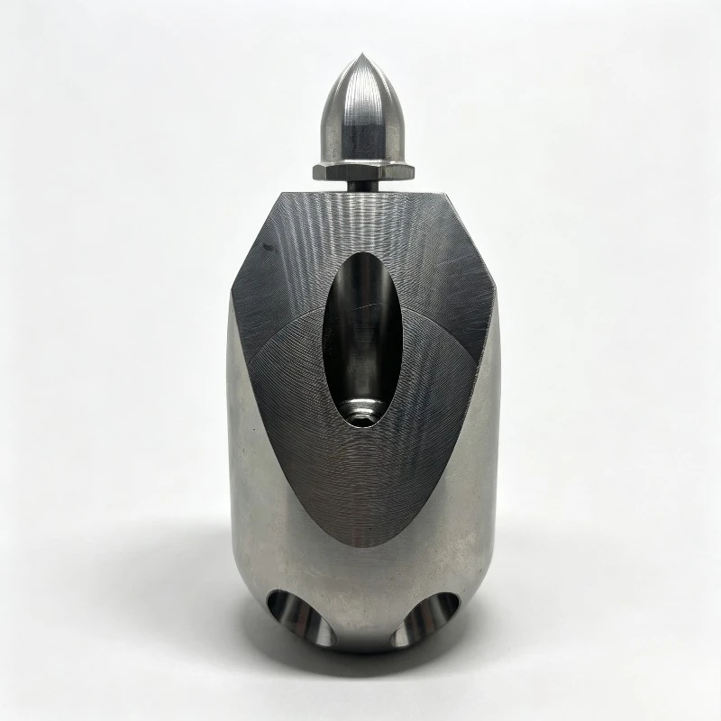 1 " Female Thread High-pressure Stainless Steel Drainage Dredging Perforated Nozzle River Dredging and Drainage Cleaning Nozzle