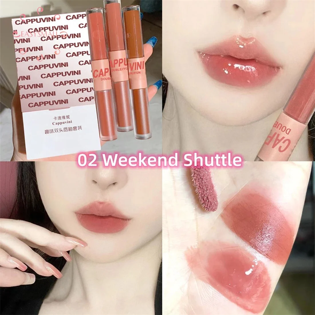 Mirror Lip Glaze Watery Lip GLOSS กันน้ํายาวนานโปร่งใส Jelly Liquid ลิปสติกผู้หญิงความงามแต่งหน้า Lip เครื่องสําอางค์