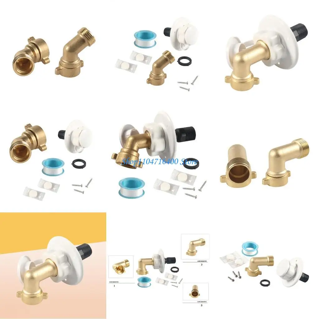 

Y1GD RVS Городской водный залив впускной латунь с чековыми клапанами, RVS Water Заливка 3/4NPT City Water Connection Connection