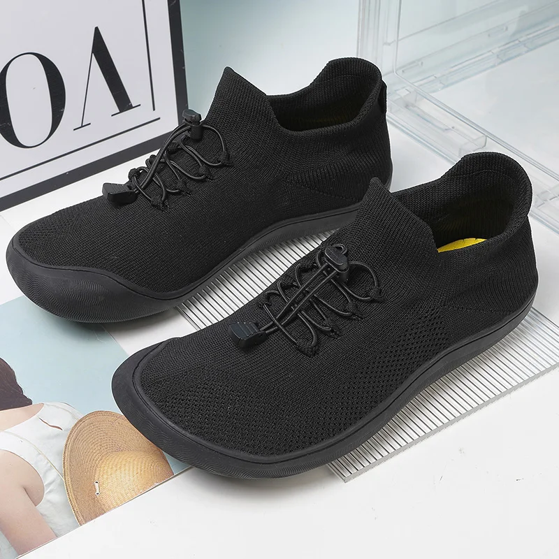 Unisex Barefoot Shoes Mens Wide Toe Box Shoes Breathable Hiking Walking Sneakers Gym Zero Drop Running Shoes Minimalist Footwear