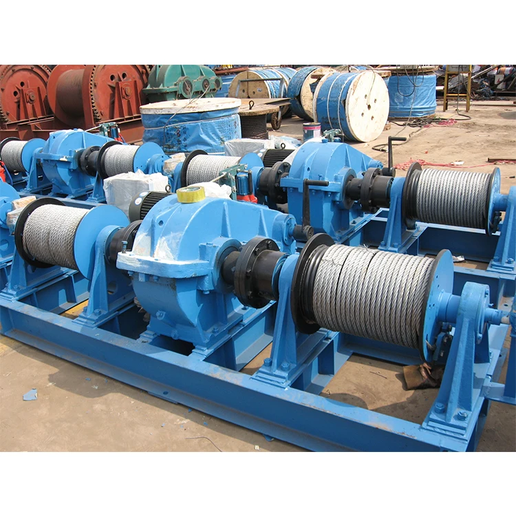 Electric Engine Winch 1 Ton 2 Ton Engine Mooring Winch