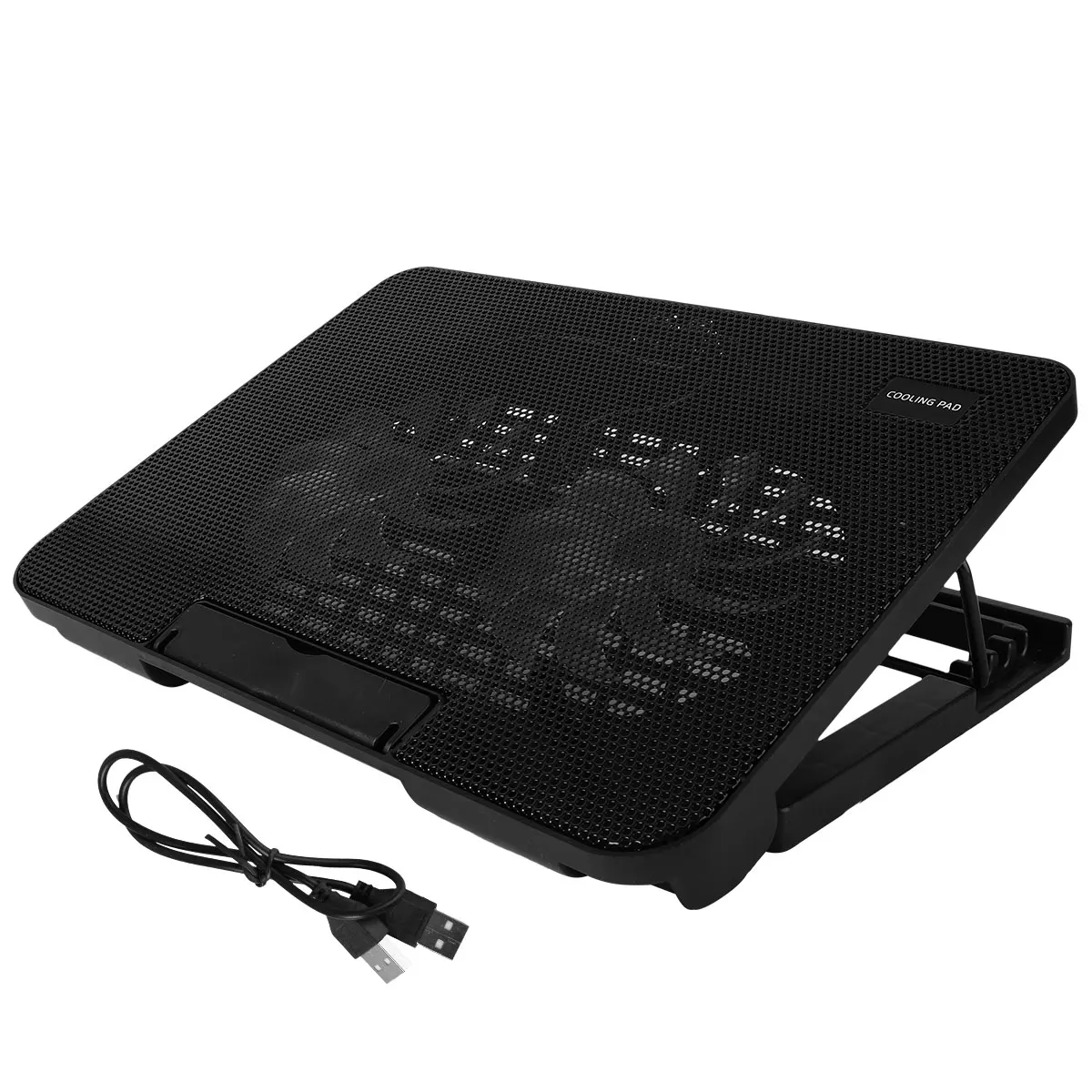 

14 15.6 Inch Laptop Cooling Pad Notebook Cooler USB Heat Dissipation Portable Fan Mats Low Power Consumption Energy Saving