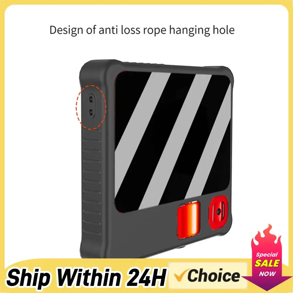Silikon-Schutzhülle, Anti-Fall-Schutzhülle, kratzfeste, tragbare Abdeckung für Rabbit R1 AI Pocket PC-Zubehör