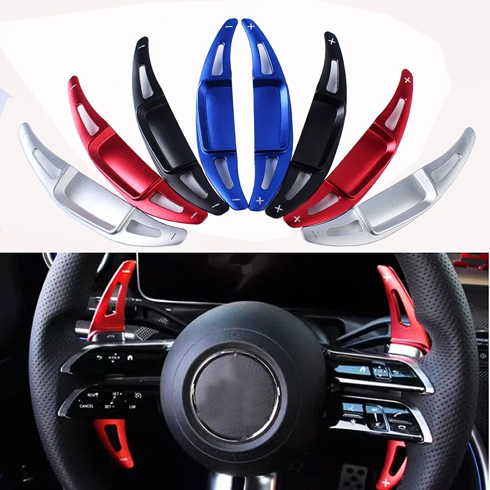 

2022 2023 2024 For Mercedes Benz A B C E Class W206 W223 C180 C220d GLC Car Steering Wheel Paddle Shift Extension Shifters DSG