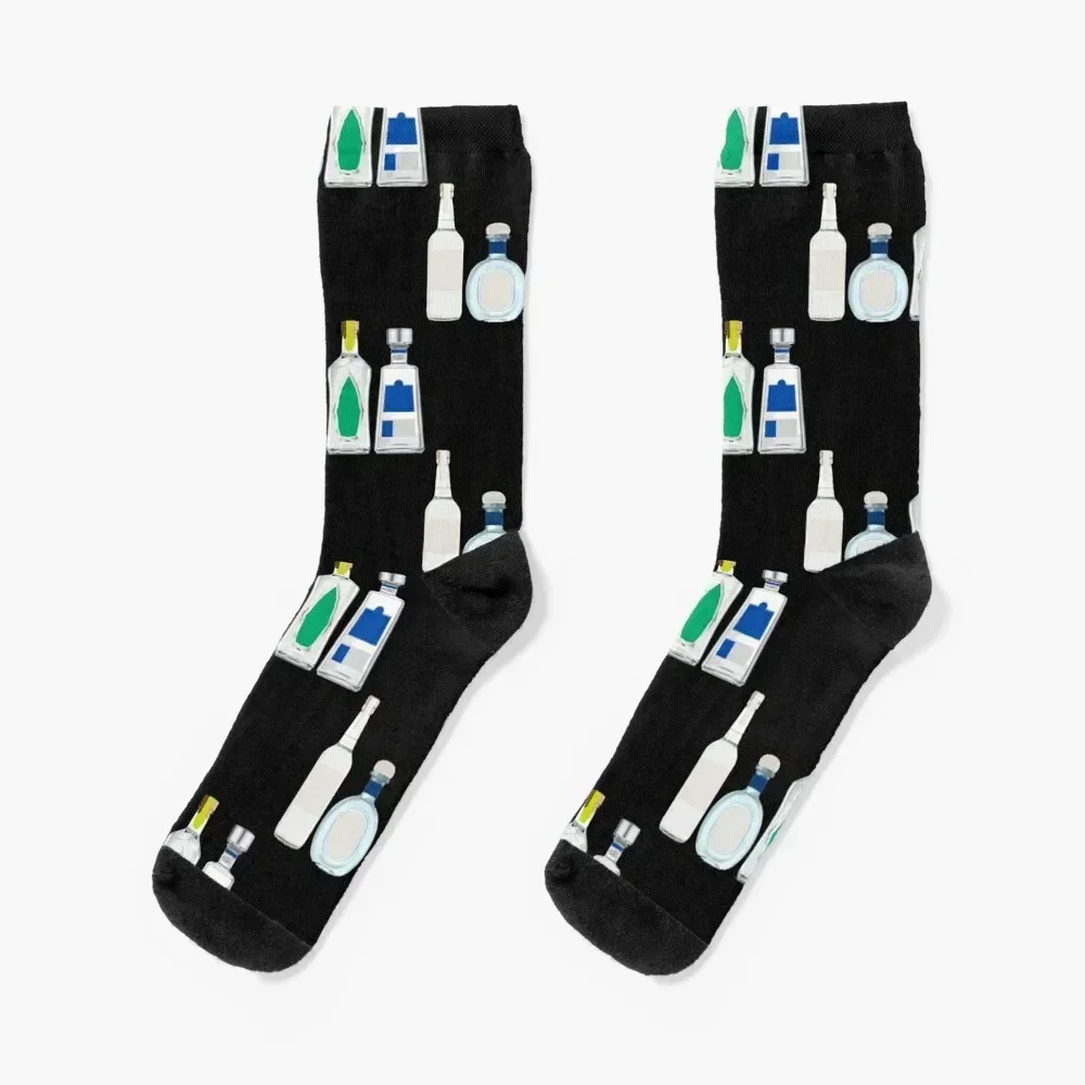 Tequila Bottles Socks sports stockings set shoes Argentina Men's Socks Luxury Women's