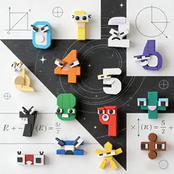 Letters Lore A-Z 26 English Alphabet Numbers Montessori Educational Toddlers Intelligen Building Blocks Set ce Toys Bricks Toys