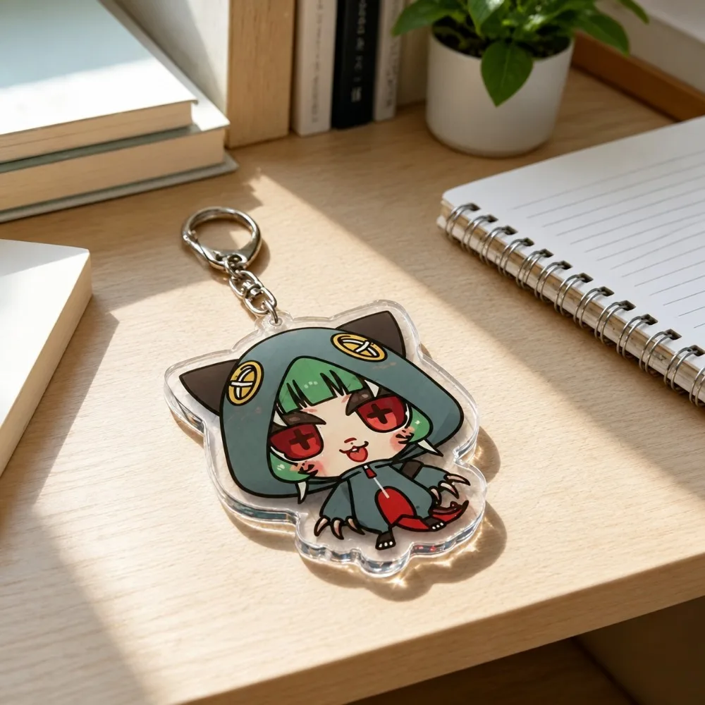 Gachiakuta Keychain Accessories Bag August Tamsy Mymo Gris Momoa Zanka Follo Fu Eishia Jabber Keyrings Jewelry Manga Fans Gifts - view 3