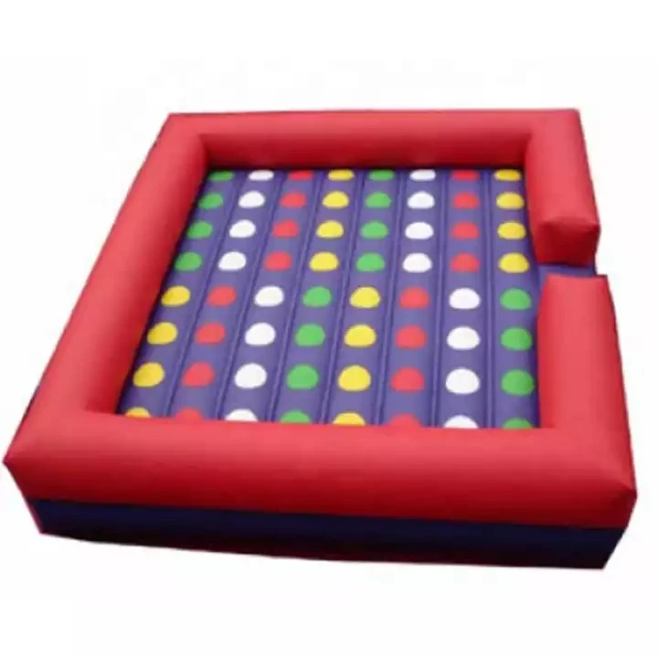 Juego de colchón Twister inflable gigante para niños y adultos, juegos deportivos para interiores y exteriores