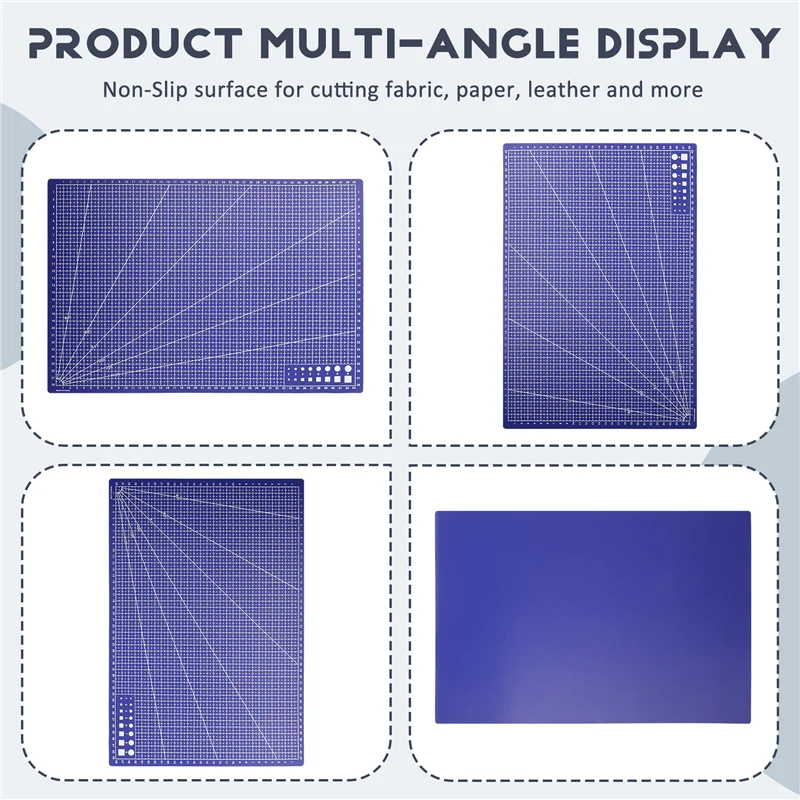 

A3 / 45 X 30Cm Sewing Cutting Mats Reversible Design Engraving Cutting Board Mat Handmade Hand Tools 1Pc-ABQU
