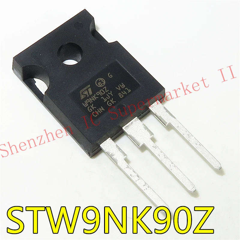 1pcs/lot W9NK70Z W9NK90Z TO-247 N-CHANNEL 900V - 1.1Ohm - 8A - TO-220/FP-D2PAK-TO-247 Zener-Protected SuperMESH MOSFET