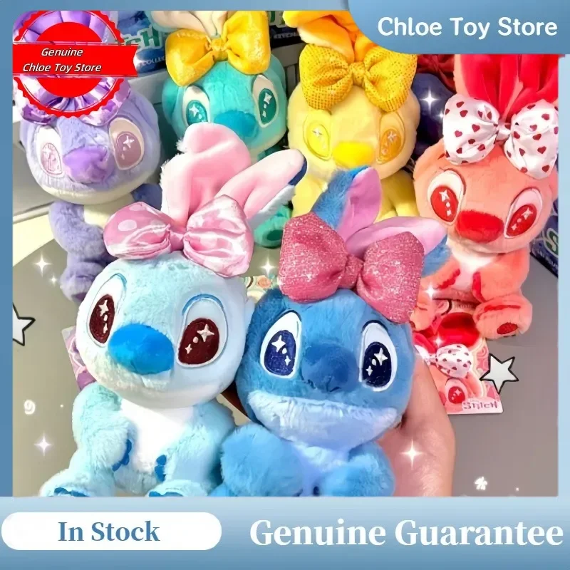 

Genuine Disney Candy Stitch Series Blind Box Kawaii Cosbi Stitch Pendant Keychain Plush Mystery Bag Collectible Customized Gifts