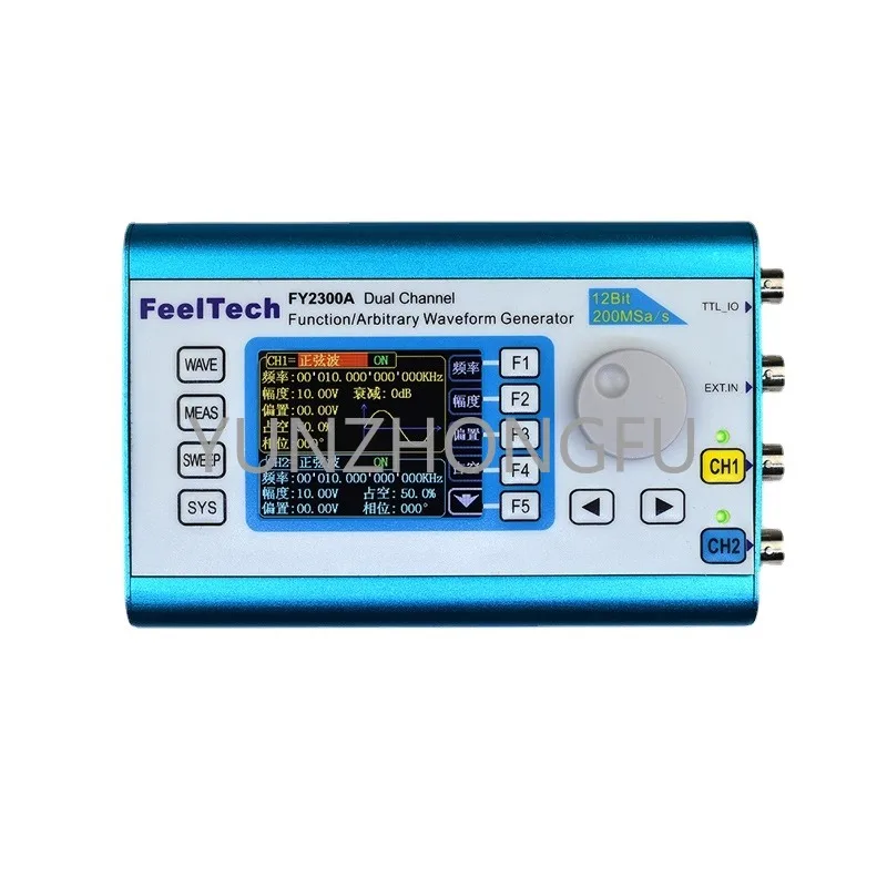 Dual-Channel DDS Function Arbitrary Wave Generator Signal Source Fy6300/Fy2300/Frequency Meter