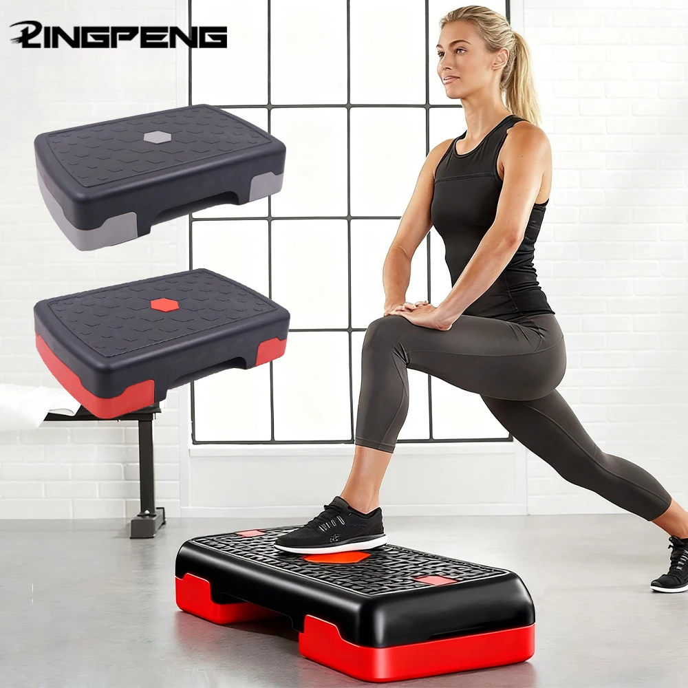 Pedales de Fitness Antideslizantes para Cardio, Yoga, Ejercicio en Casa, Gimnasio, Equilibrio, Pedales Rítmicos, Step Aeróbico, Caminata