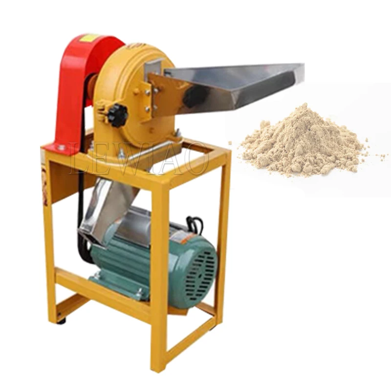 Grinder Machine Dry Electric Feed And Flour Mill Cereals Grinder Rice Corn Grain Coffee Wheat Grain Mill