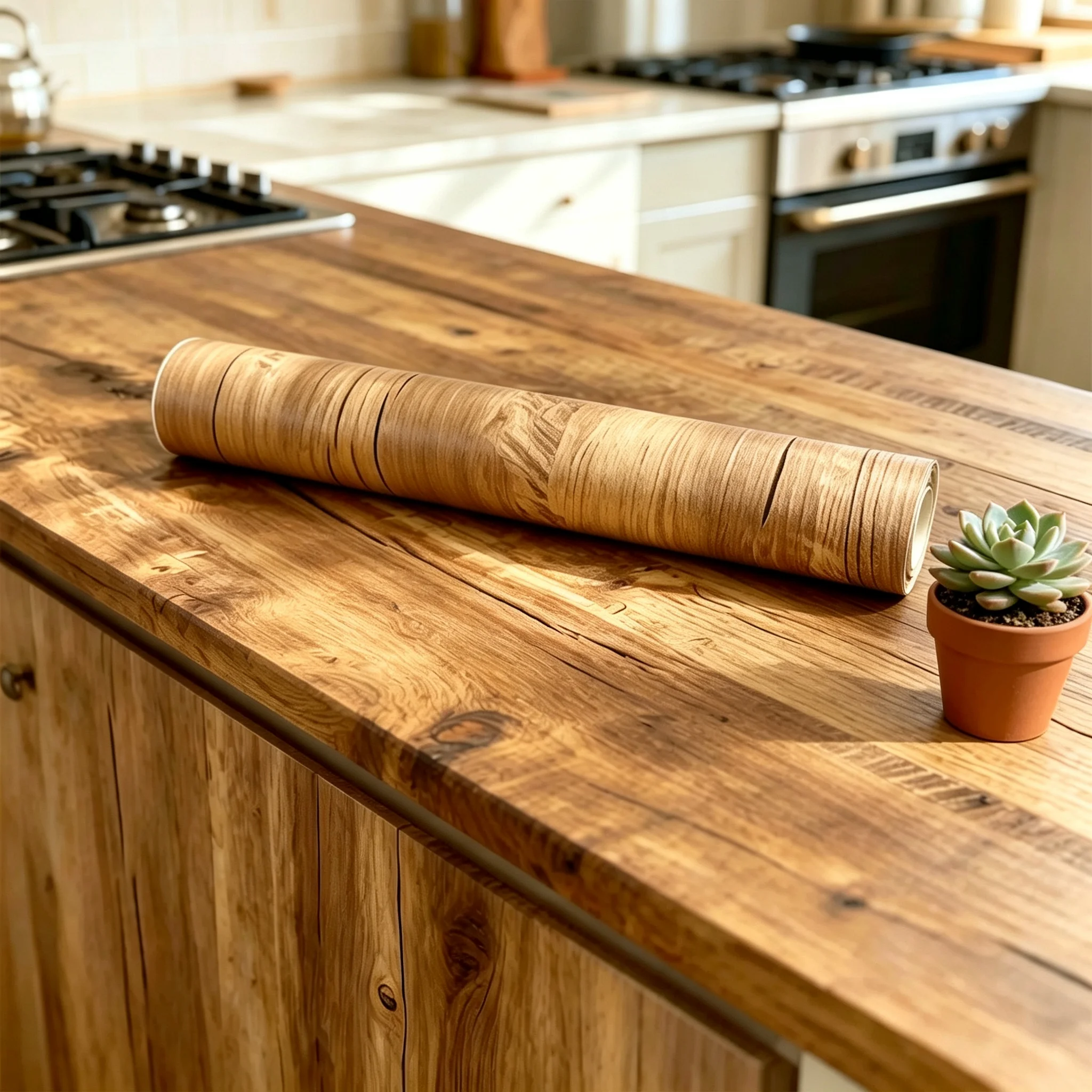 

Wood Grain Self Adhesive Wallpaper Waterproof Vinyl Sticker Removable Furniture Film for Wardrobe Cupboard Table Home Decoration