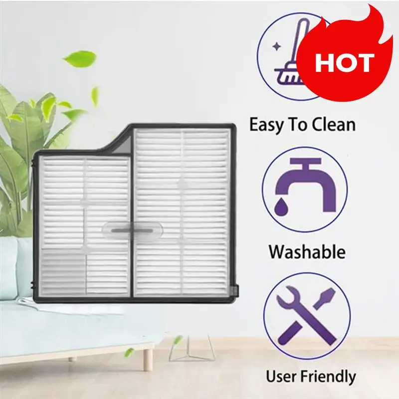 A01V-For Roborock Saros 10/G30/S9 Maxv Ultra/S90ver/A1460RR أجزاء المكنسة الكهربائية فرشاة فلتر Hepa ممسحة القماش كيس لجميع الغبار أجزاء