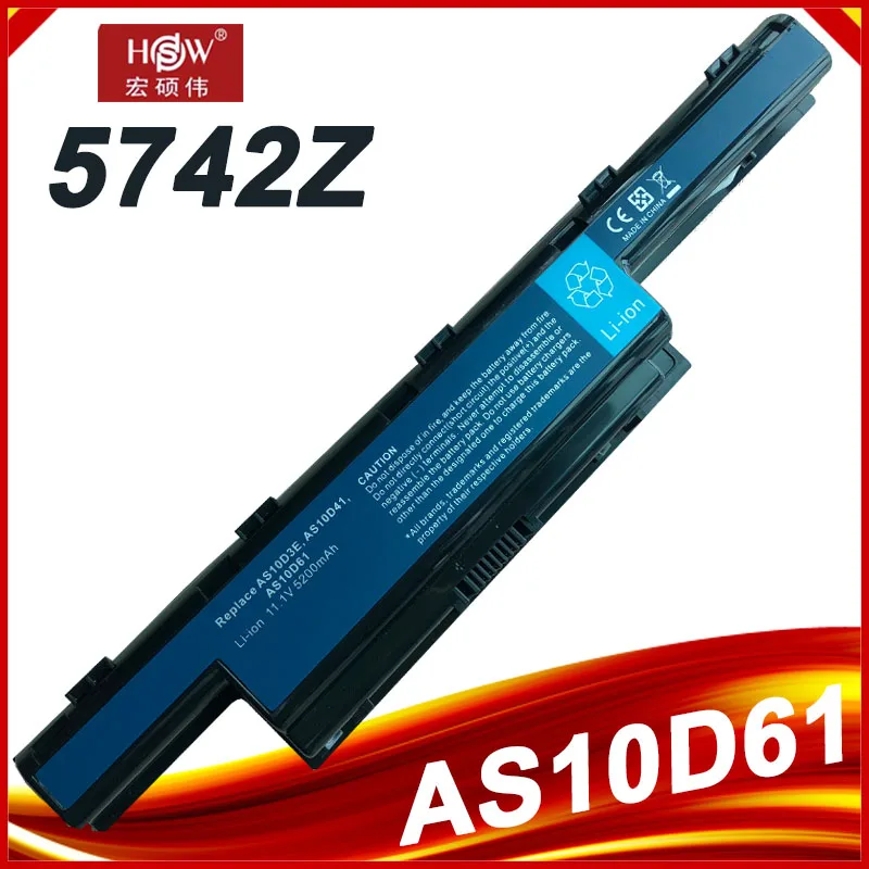 Laptop Black Battery For Acer Aspire V3-771G 4741 5551 5552 5552G 5551G 5560 5560G 5733 5741 AS10D31 AS10D51 AS10D61