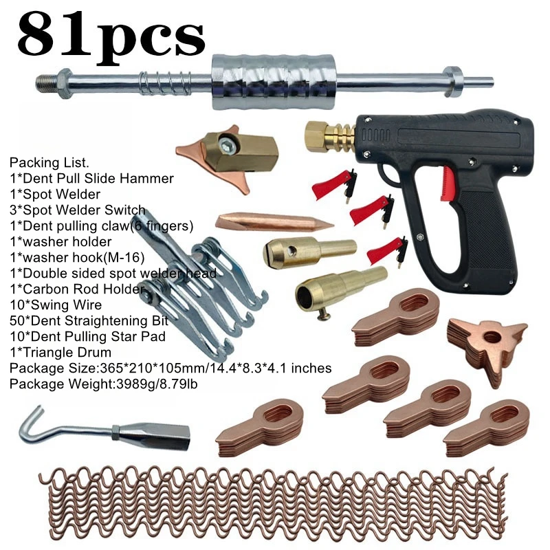 Auto Sheet Metal Repair Machine Accessories Sheet Metal Kit Sheet Metal Shaper Dent Repair Tool