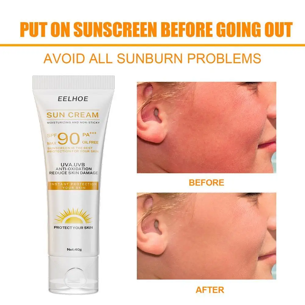 

Facial Sunscreen SunCream Sunblock Skin Protective Cream New Sun Cream Bleaching Facial Moisturizer Anti Aging Oil Control