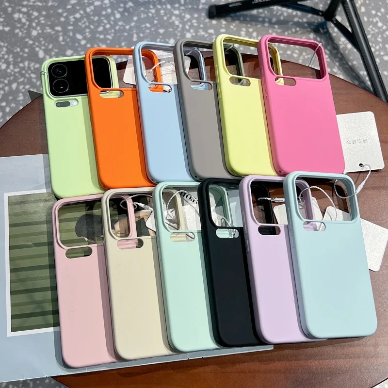 

Мягкий силиконовый чехол из жидкого силикона для Mi Xiaomi 17 и 17 Pro и Xiaomi 17 Pro Max Baby Skin Touch, противоударный чехол с защитой от отпечатков пальцев