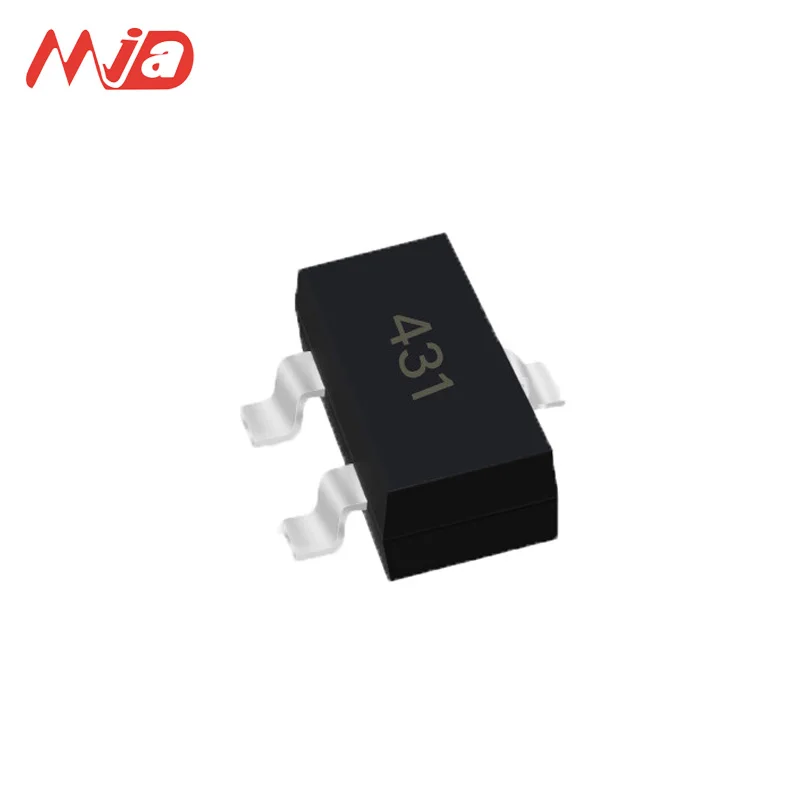 100pcs/lot Hot Sales NEW ORIGINAL TL431 431 SOT-23 voltage regulator transistor