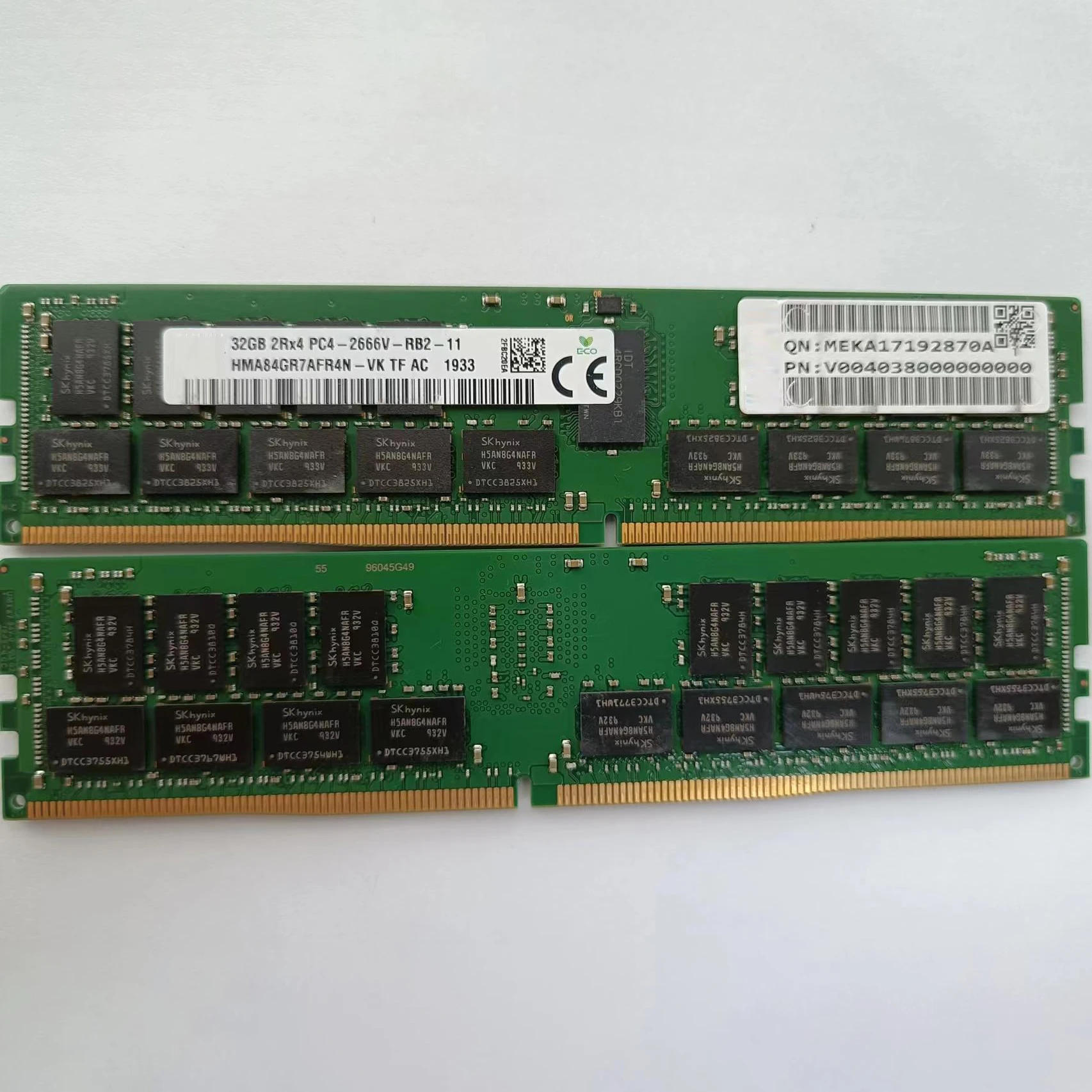 1 PCS HMA84GR7AFR4N-VK 32G 2RX4 PC4-2666V REG ECC For SKhynix Server RAM