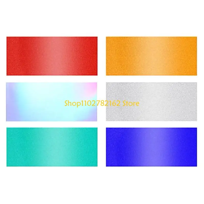 

547B Strong PET Wheel Hub Decals High Reflectivity Night Driving Safety Universal