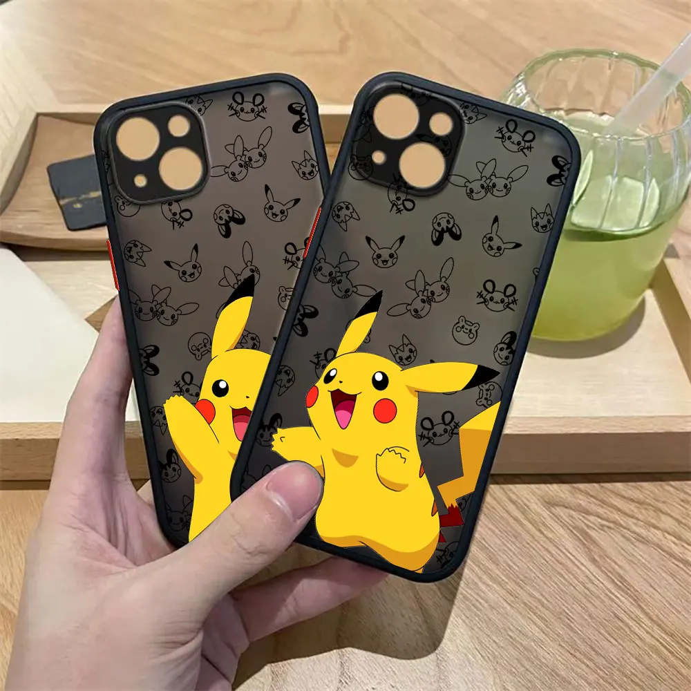 

P-Pikachu Pocket Monster Matte Phone Case For OPPO A98 A94 A93 A92 A91 A78 A74 A73 A58 A57 A55 A54 A38 A17 A16 A9 A5X A5 Case