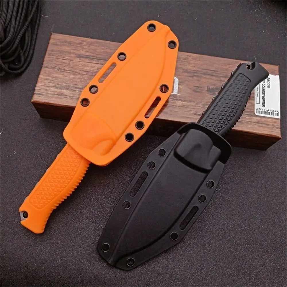 Steep Country Hunter BM 15006 Portable Fixed Knife CPM-S30V Blade Nylon Glass Fiber Santoprene Handle Tactical Outdoor EDC Tool