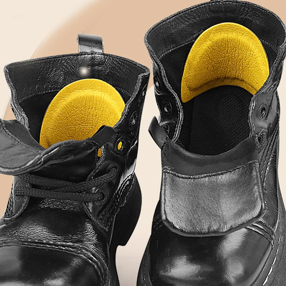 Almohadillas antifricción resistentes al desgaste, empuñaduras de talón para botas, tacones altos, zapatillas de deporte, insertos de cojín de talón, herramienta para el cuidado de los pies, 5 uds.