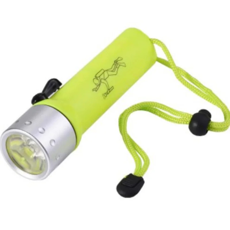 ISURE MARINE Diving LED High Brightness Flashlight For Hole Waterproof Strong Light  Mini Portable Outdoor Flashlight